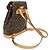 Louis Vuitton Monogram Montsouris MM M51136 Damen Rucksack Braun - Ansicht 2