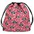 Teddy Drawstring Bag von Saint Laurent 553919 Schwarz Pink