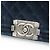 Borsa a Spalla Chanel Boy con Catena Blu navy - vista 9