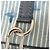 Pochette Outdoor Monogram Louis Vuitton Bianco Blu - vista 10