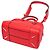 Borsa in pelle Loewe Amazona 75 Small Rosso - vista 3