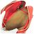 Borsa in pelle Loewe Amazona 75 Small Rosso - vista 4