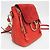 Zaino in pelle e suede Chloé Faye da donna in arancione - vista 7