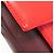 Fendi 8BR677 Leder Schultertasche Rot Bordeaux - Ansicht 10