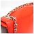 Fendi 8BR677 Leder Schultertasche Rot Bordeaux - Ansicht 11