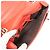 Fendi 8BR677 Leder Schultertasche Rot Bordeaux - Ansicht 3