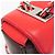 Fendi 8BR677 Leder Schultertasche Rot Bordeaux - Ansicht 9