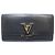Cartera larga Capucines en taurillon negro Louis Vuitton