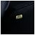 Clutch Envelope Airlines in Pelle di Agnello Blu Chanel Blu navy - vista 6