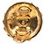 Orecchini a clip Mademoiselle in oro placcato Chanel D'oro - vista 3