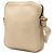 Bandolera de piel de ternera granulada marrón con logo de Gucci Castaño Beige - vista 2