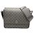 Borsa a tracolla Ophidia GG Supreme media grigia Gucci Marrone