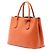 Borsa Prada Orange Medium Saffiano Cuir Double Handle Satchel Arancione - vista 2
