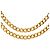 Collana a catena a doppio giro placcata in oro Chanel D'oro