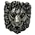 Anello in argento con testa di leone GUCCI