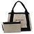 Borsa tote in tela nera Balenciaga Nero - vista 2