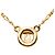 Timeless Collana Pendente Vintage in Oro Chanel Coco Mark D'oro - vista 2