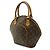 Borsa Louis Vuitton Monogram Ellipse PM Marrone Monogramma - vista 3