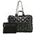 Chanel Bubble Stepp-Tote Bag groß Schwarz - Ansicht 2