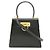Borsa in pelle Gancini di Salvatore Ferragamo Nero