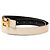 Reversibler H-Buckle Constance Gürtel von Hermès Schwarz Weiß - Ansicht 2