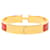 Hermès Hermes Click H PM Charm Bracelet Red Golden  - view 3