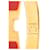 Hermès Hermes Click H PM Charm Bracelet Red Golden  - view 4