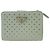 Portafoglio bi-fold Prada 1ML018 in pelle bianco oro D'oro