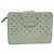 Portafoglio bi-fold Prada 1ML018 in pelle bianco oro D'oro - vista 2