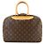 Borsa Deauville Monogram Louis Vuitton Marrone Monogramma - vista 3