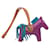 Accessorio per borsa Hermès Rodeo PM Charm Blu Porpora - vista 2