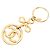 Portachiavi vintage Chanel Coco Mark D'oro - vista 2