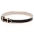 Hermès Hermann Gürtel Motiv Armreif Schwarz Silber - Ansicht 2