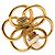 Orecchini a clip con motivo floreale placcati in oro Chanel D'oro - vista 4