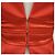 Elisabetta Franchi Jacke in Rot mit Satin-Details - Ansicht 4