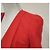 Elisabetta Franchi Jacke in Rot mit Satin-Details - Ansicht 6
