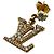 Orecchini Lady LV M01844 di Louis Vuitton D'oro