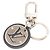Accessorio portachiavi LV Circle di Louis Vuitton Nero Argento - vista 2
