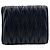 Cartera Miu Miu Matelassé de tres pliegues en negro - vista 2