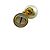 Orecchini Christian Dior Dior Tribal Perla Ape Logo CD D'oro - vista 4