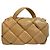 Borsa a Spalla Maxi Intrecciato 2 in 1 di Bottega Veneta Beige - vista 2