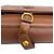 Pochette in pelle marrone con logo GG di Gucci - vista 6