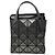Borsa mini Bao Lucent Issey Miyake Marrone Nero