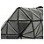 Borsa mini Bao Lucent Issey Miyake Marrone Nero - vista 5