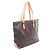 Borsa Tote Cabas Mezzo di Louis Vuitton Marrone - vista 2