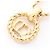 Collana con logo CD placcato oro di Christian Dior D'oro - vista 2