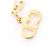 Collana con logo CD placcato oro di Christian Dior D'oro - vista 5