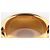 Ring Hermès NUOVO ANELLO HERMES OLYMPE PM H500058FC8955 S T52 PELLE DI VITELLO NERA & ORO Nero - vista 7