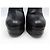 STIVALI ANKLE LOUIS VUITTON 40 PELLE NERA Nero - vista 4