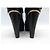 STIVALI ANKLE LOUIS VUITTON 40 PELLE NERA Nero - vista 5